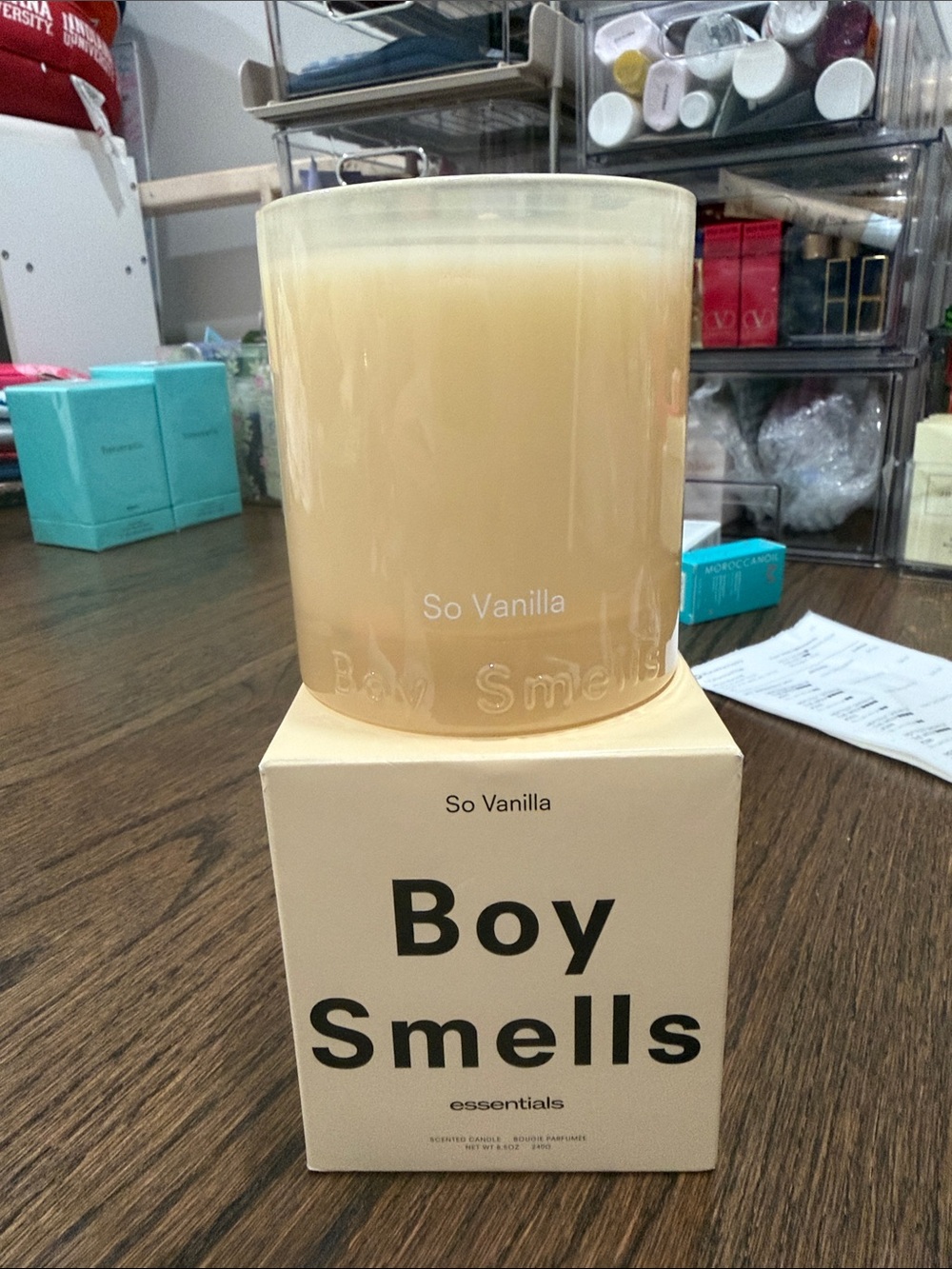 Boy Smells So Vanilla Scented Candle